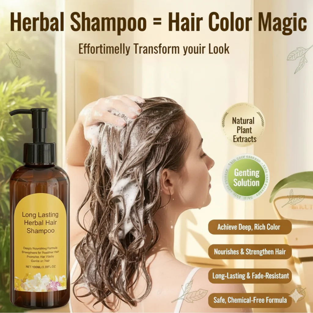 Japanese Long Lasting Natural Hair Dye Shampoo || Buy 1 Get 1 Free